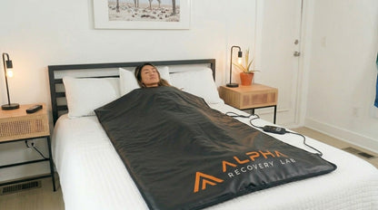 AlphaFlow Infrared Sauna Blanket – Full Body Heat Therapy for Recovery & Relaxation