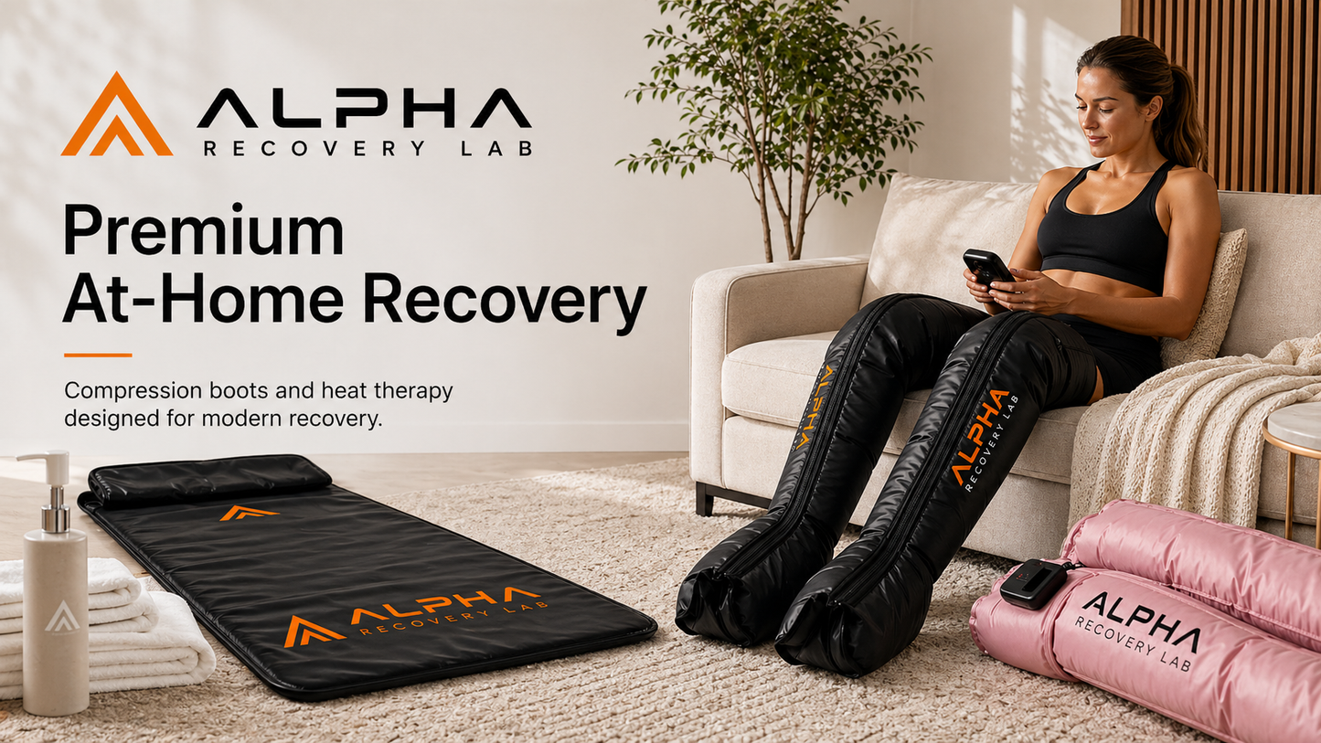 AlphaFlow Infrared Sauna Blanket – Full Body Heat Therapy for Recovery & Relaxation