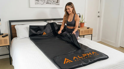 AlphaFlow Infrared Sauna Blanket – Full Body Heat Therapy for Recovery & Relaxation
