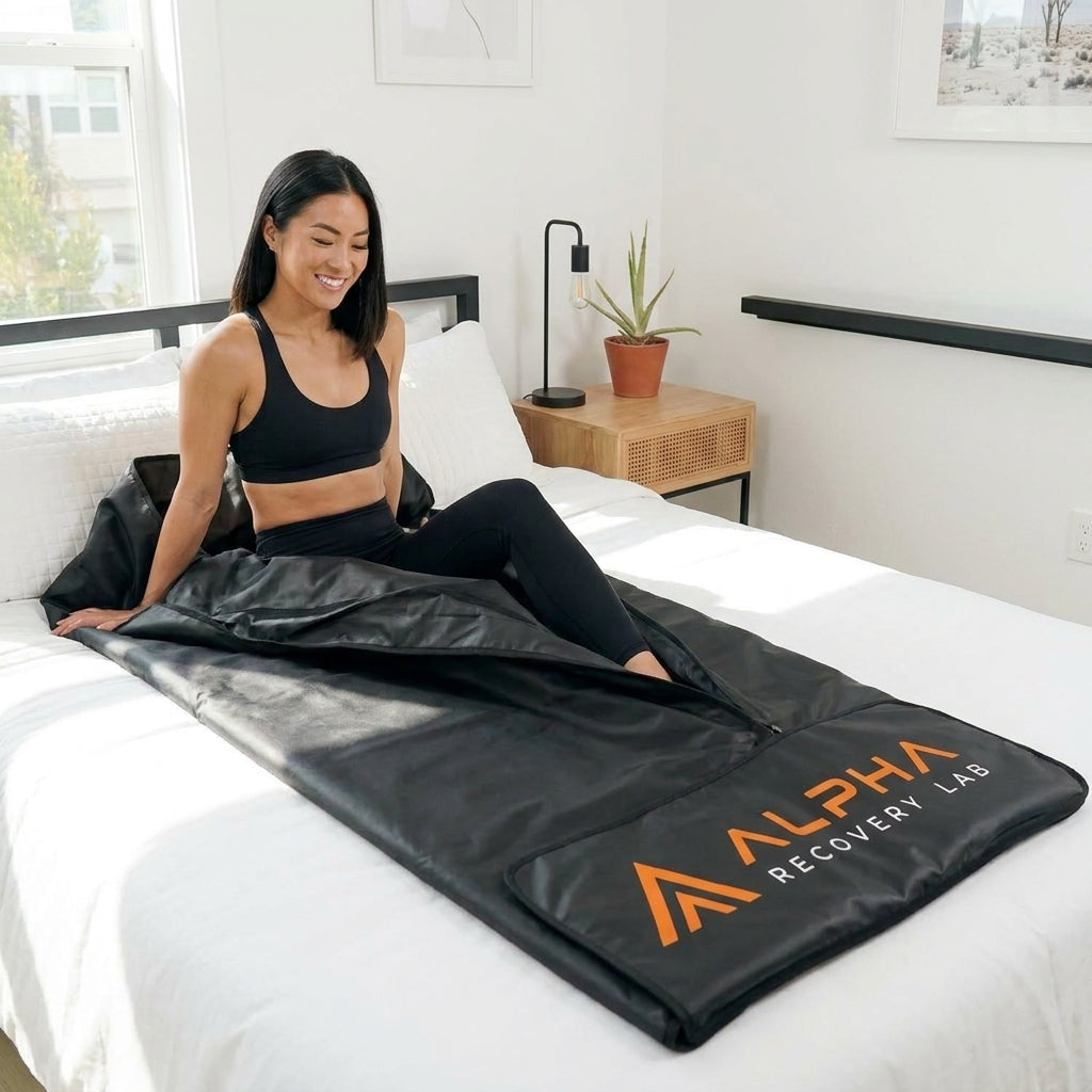 AlphaFlow Infrared Sauna Blanket – Full Body Heat Therapy for Recovery & Relaxation